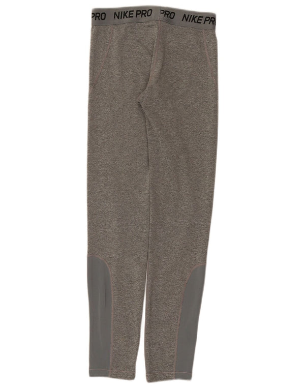 Nike Leggings gráficos para niñas 12-13 años Grande Gris Colorblock Poliéster