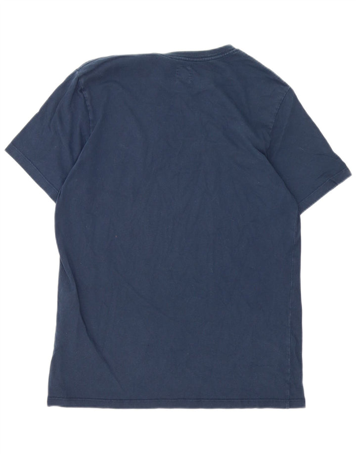 LEVI'S Camiseta estándar para hombre Top Medium Azul marino Algodón