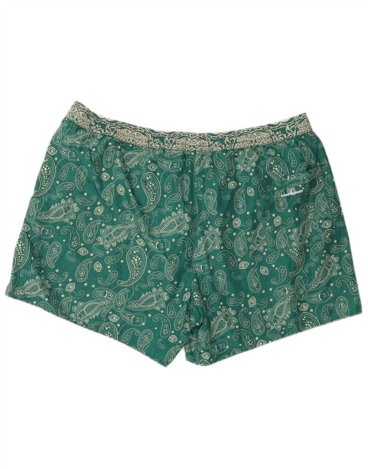 COAST Bañador para hombre, talla grande, color verde Paisley