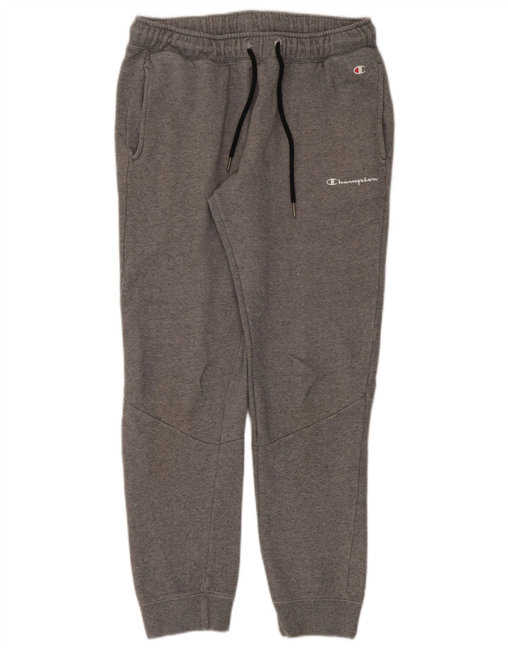 Champion Pantalones De Chándal Joggers De Algodón Gris Medio