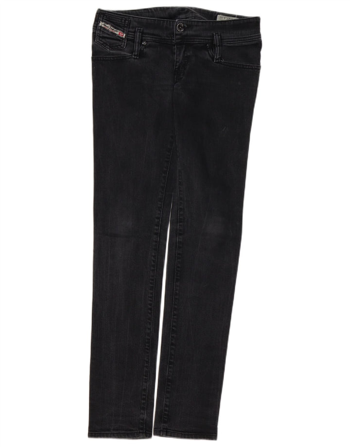 DIESEL Vaqueros Matic Slim W27 L32 Algodón Negro Mujer