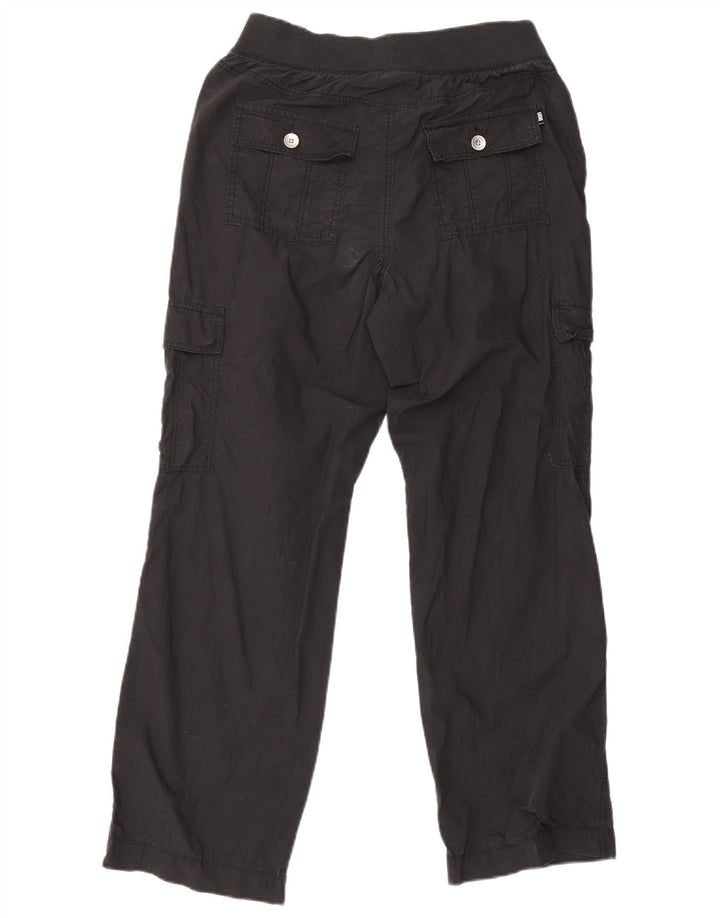 Dkny Pantalones Cargo Rectos Para Mujer Pequeños W29 L29 Algodón Negro