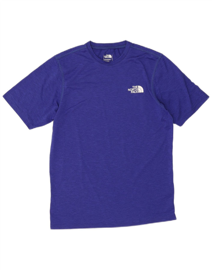 Camiseta The North Face Hombre Top Small Azul Moteado Poliéster