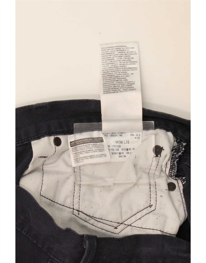 Levi's Hombre 511 Slim Jeans W36 L29 Algodón Azul Marino