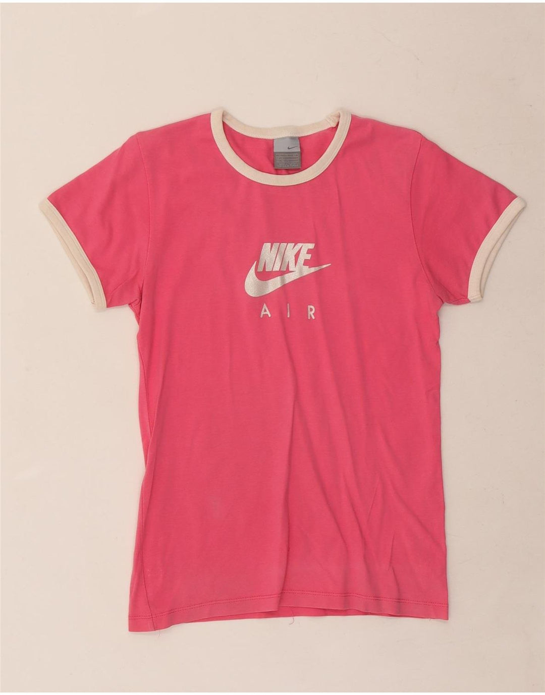 NIKE Camiseta Niña Air Graphic Top 15-16 Años XL Algodón Rosa