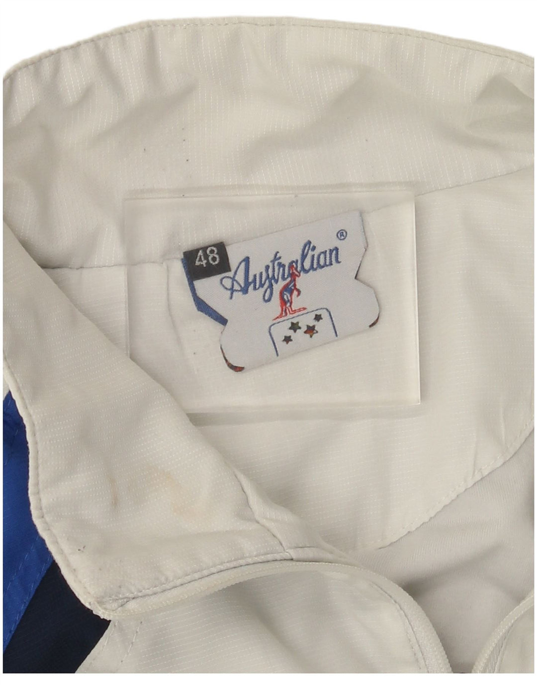 AUSTRALIAN L'ALPINA Chaqueta de chándal para hombre IT 48 Medium White