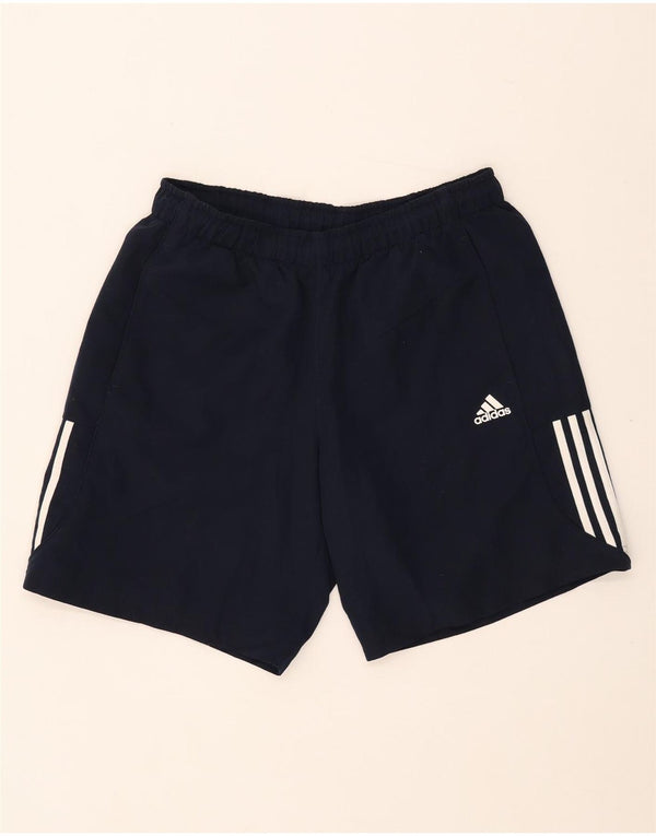 Adidas Mens Climalite Sport Shorts Grande Azul Marino Poliéster