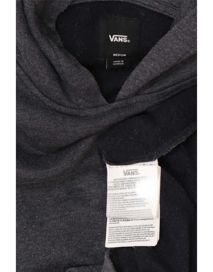 Vans Sudadera con capucha para niños 10-11 años Algodón gris medio