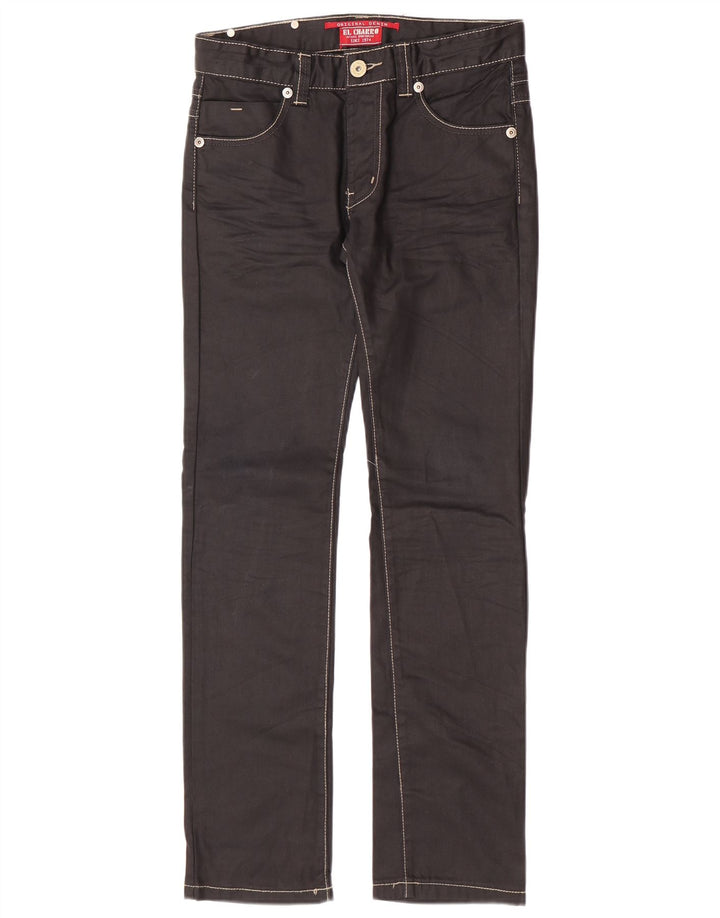 Vaqueros Slim El Charro Mujer W28 L30 Negro