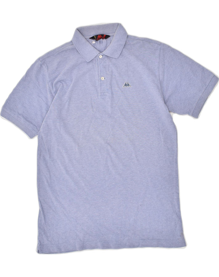 ROBE DI KAPPA Mens Polo Shirt Large Blue Cotton | Vintage Robe Di Kappa | Thrift | Second-Hand Robe Di Kappa | Used Clothing | Messina Hembry 