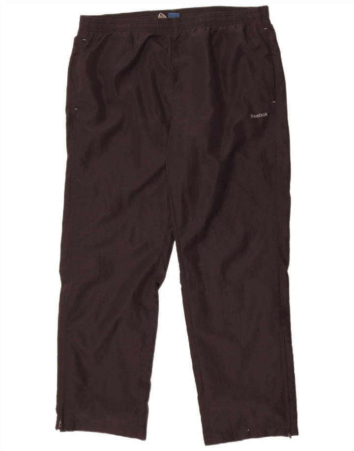 Reebok Pantalón Chándal Hombre XL Negro Poliéster