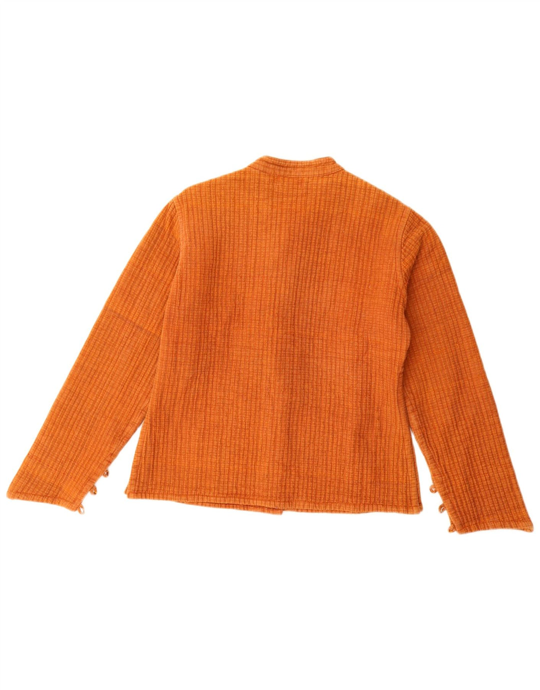 Vintage mujer bombardero chaqueta Reino Unido 10 pequeño naranja