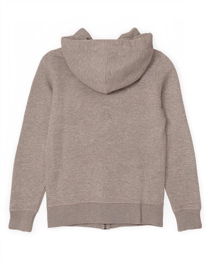Diesel Sudadera con capucha y cremallera para mujer UK 4 XS Poliéster gris