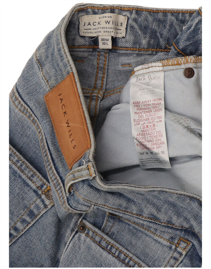 Jack Wills Vaqueros ajustados para hombre W30 L32 Algodón azul