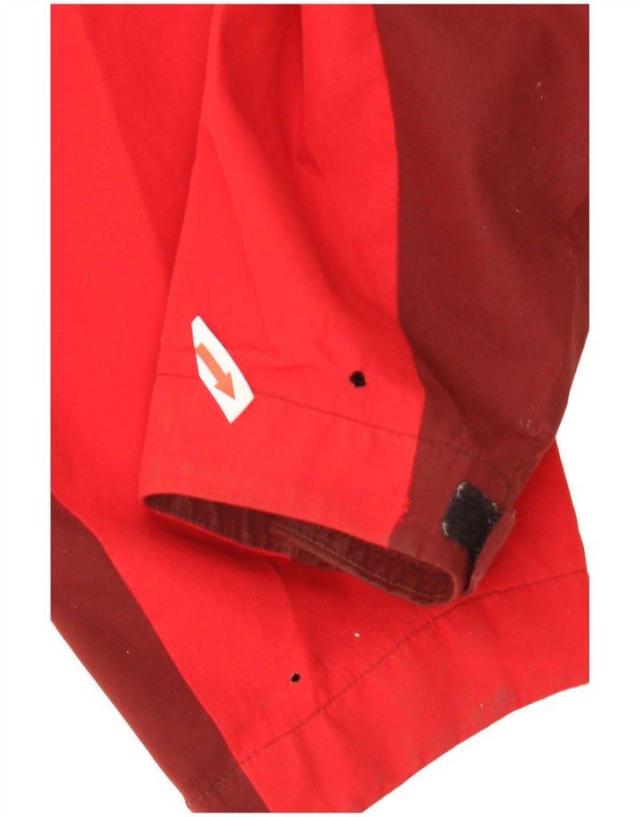 Marks & Spencer Chaqueta impermeable con capucha para hombre UK 42 XL Rojo