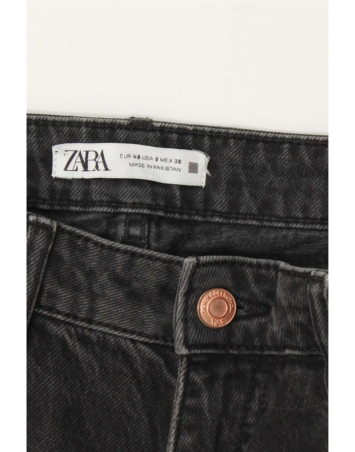 Zara Jeans Cónicos Para Mujer EU 40 Medium W30 L28 Gris