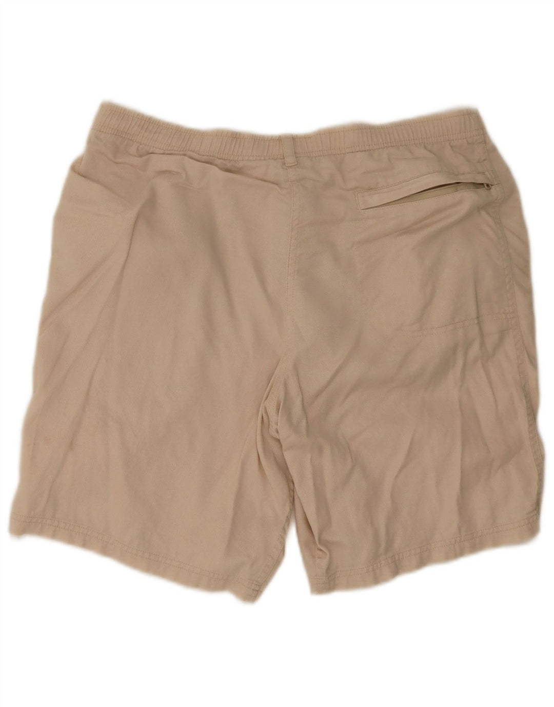 Pantalones cortos deportivos Nike para hombre de algodón beige medio