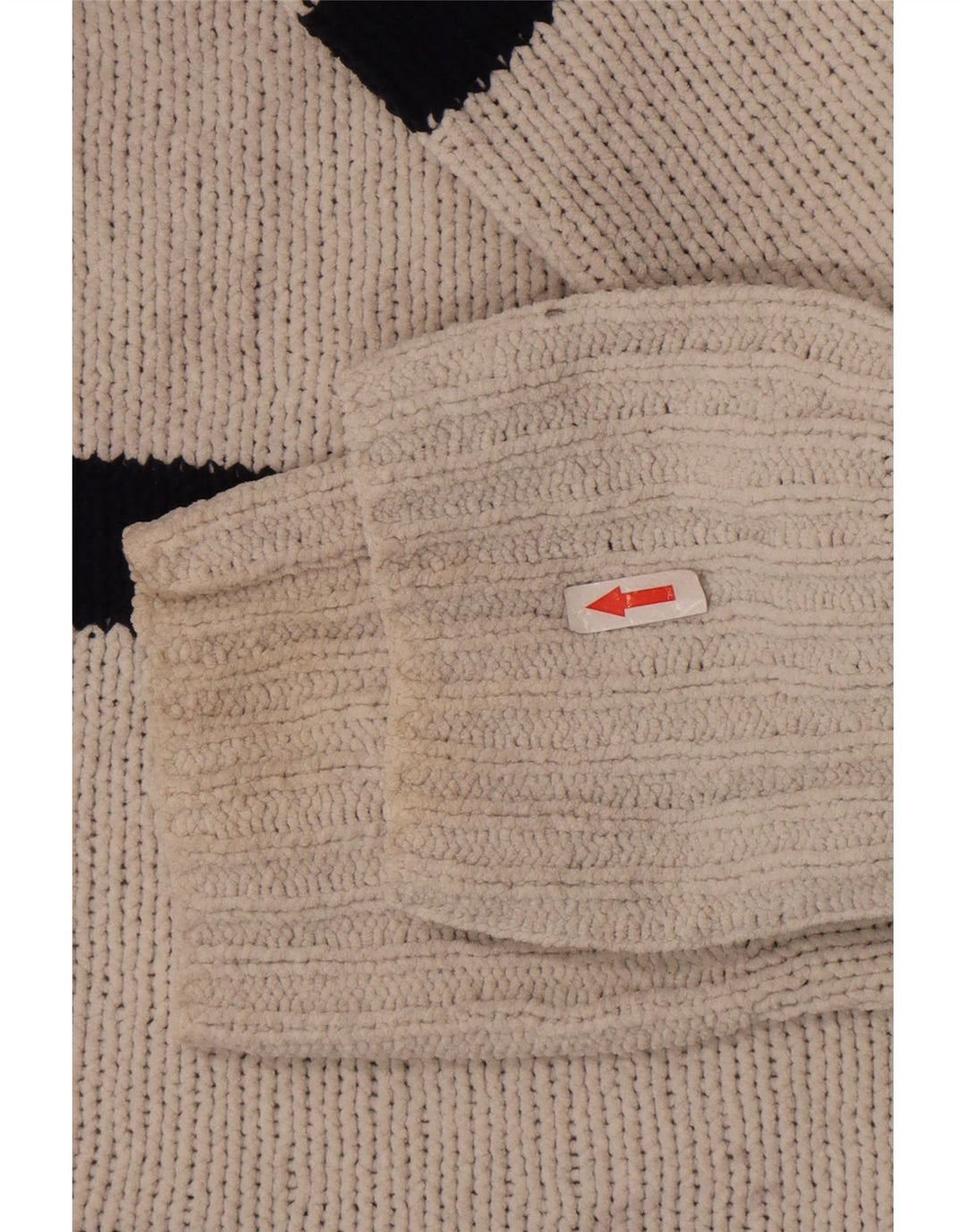 Marks & Spencer Jersey con cuello alto para mujer, talla 40, talla mediana, color blanco