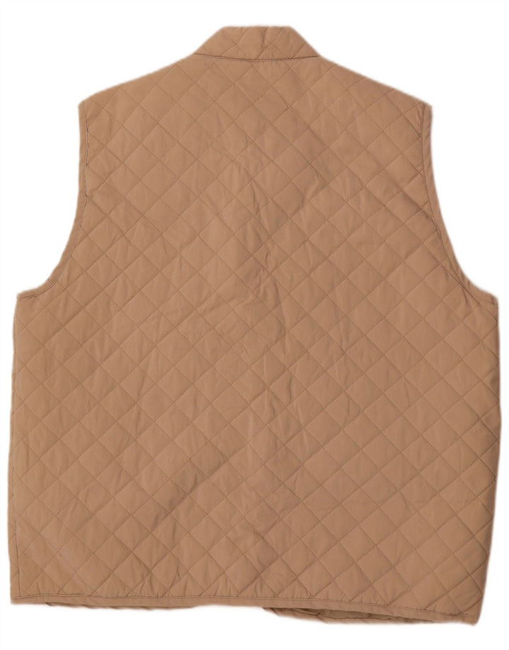 Brugi Chaleco acolchado para hombre UK 42 XL Poliéster beige