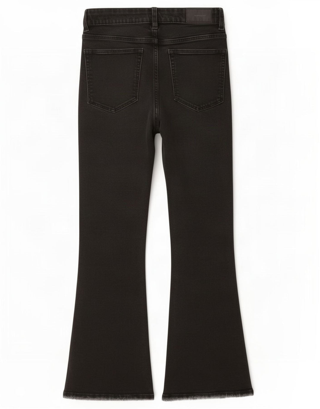 Zara Vaqueros Acampanados Mujer EU 36 XS W26 L26 Negro
