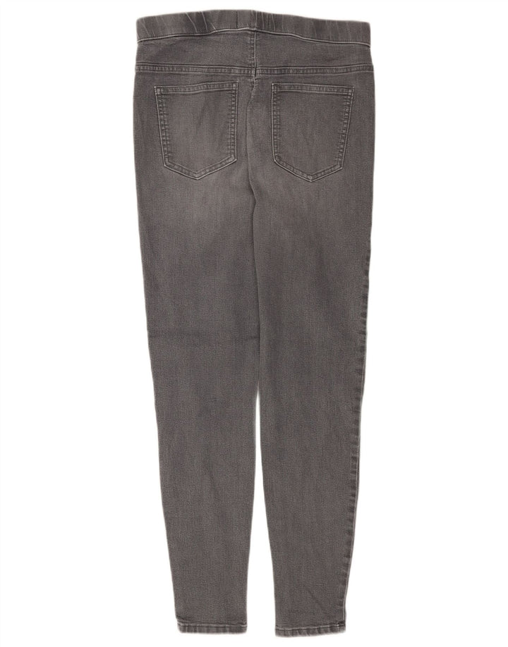 Marks & Spencer Jeans Jegging para Mujer UK 12 Medium W30 L28 Algodón Gris