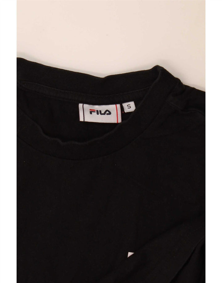 Fila Camiseta para mujer Top UK 10 Small Black