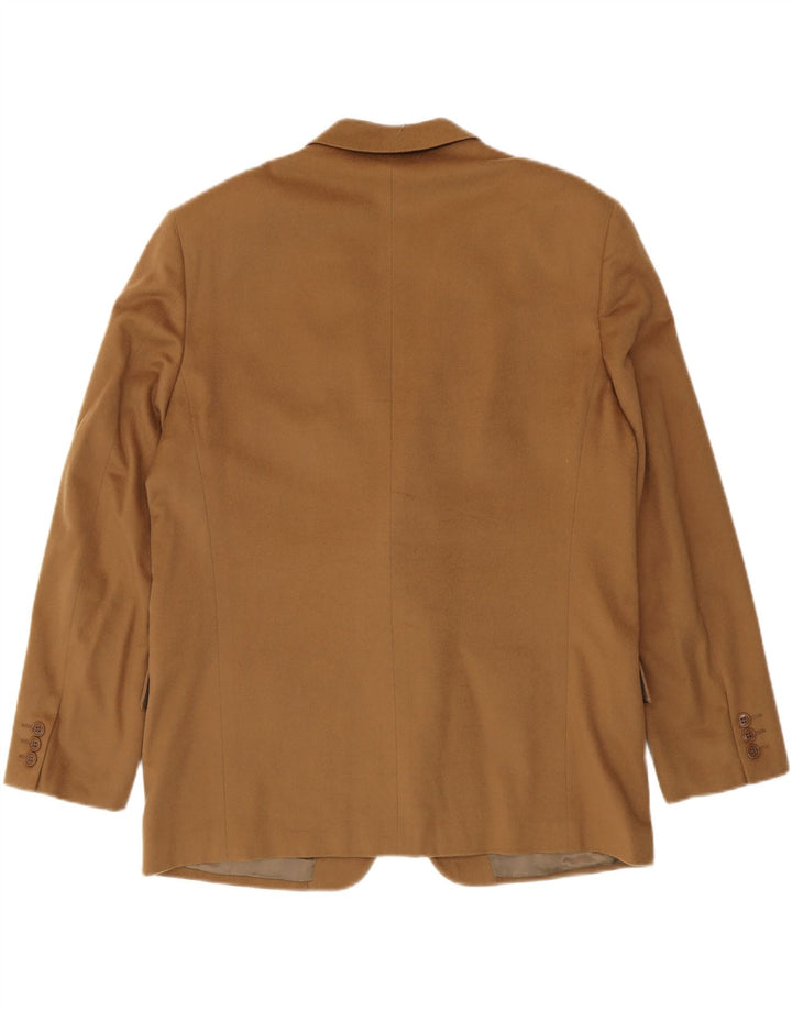 UNGARO Chaqueta clásica de 2 botones para hombre IT 54 2XL Lana virgen marrón