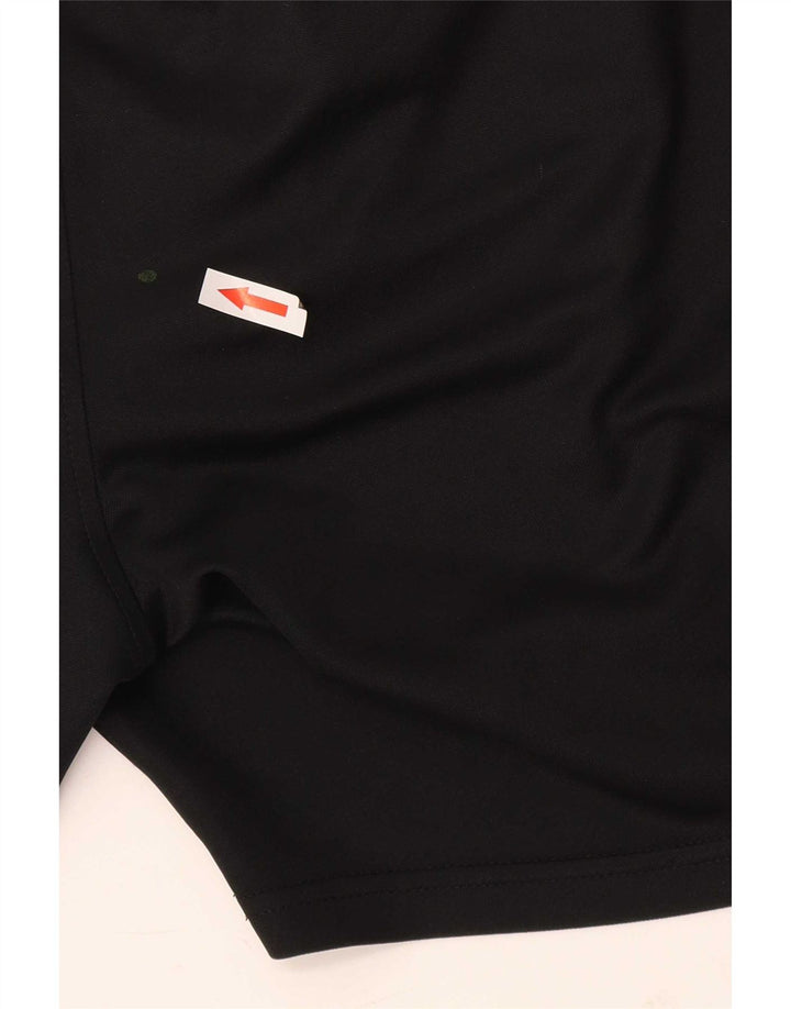 Nike - Pantalones cortos deportivos para hombre, talla pequeña, poliéster negro