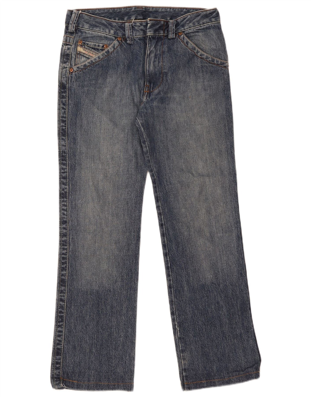 DIESEL Vaqueros Rectos Mujer W29 L30 Azul Algodón