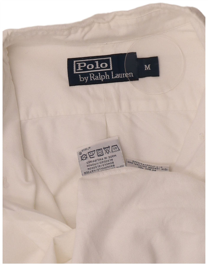 Polo Ralph Lauren Camisa tipo pulóver con gráfico para hombre Algodón blanco mediano