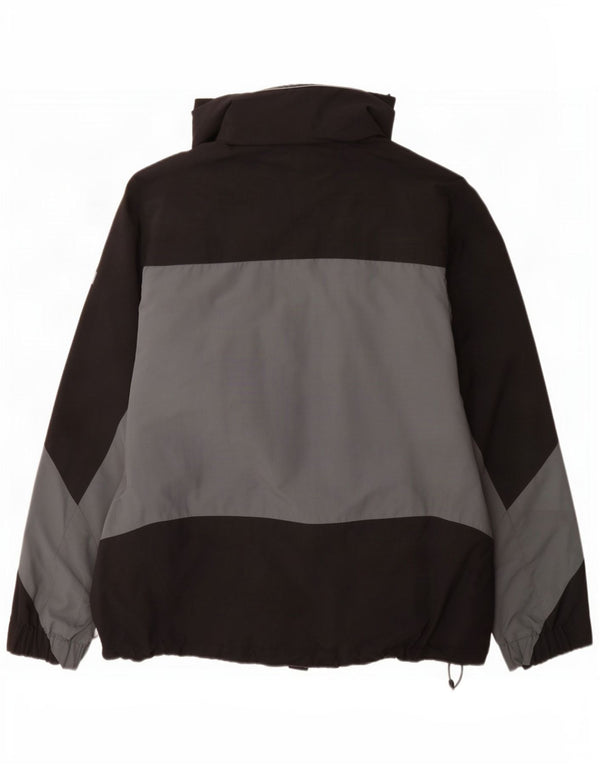 Helly Hansen Chaqueta impermeable para hombre UK 38 Medium Black Colourblock Nylon