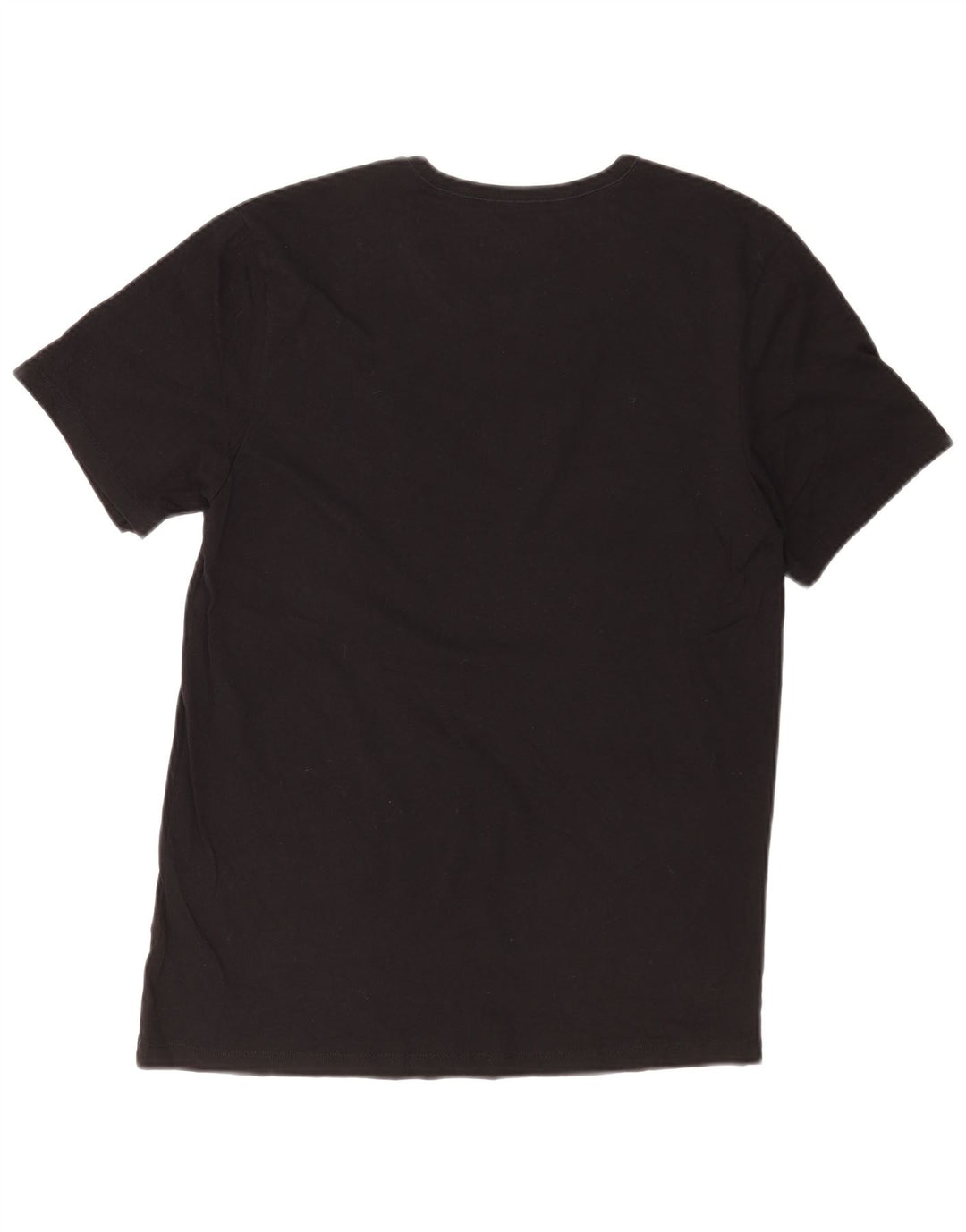 Hugo Boss Hombre Camiseta Top Grande Algodón Negro