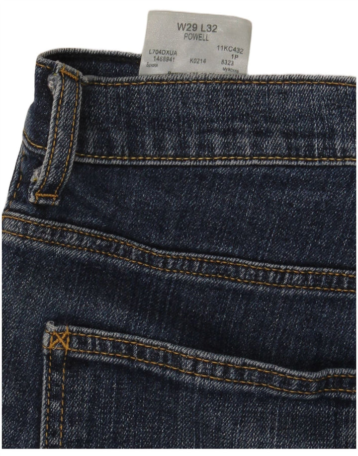 Lee Vaqueros Rectos Powell Para Hombre W29 L30 Algodón Azul