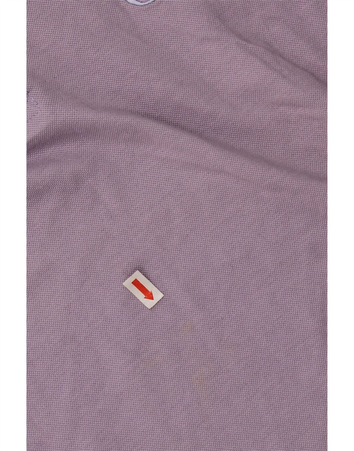 Sergio Tacchini Polo Hombre IT 48 Algodón Morado Medio