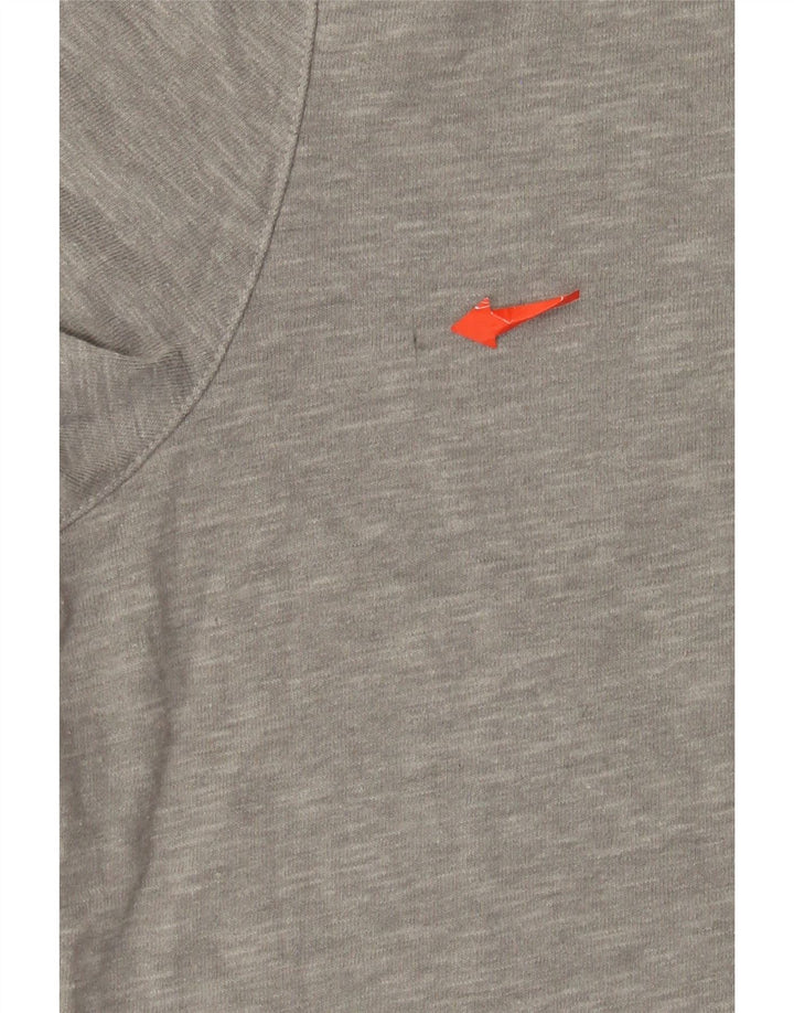 Superdry Camiseta para hombre Top grande de algodón moteado gris