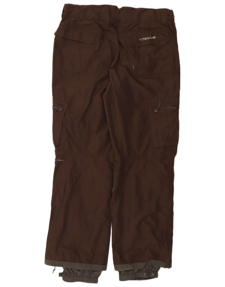 COLUMBIA Pantalones de esquí Omni-Tech para hombre XL Nylon marrón