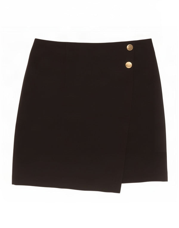 Marks & Spencer Womens Pencil Skirt UK 14 Large W32 Black Polyester