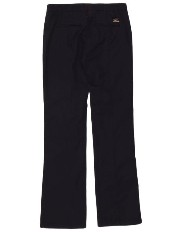 Avirex Pantalón Chino Bootcut para Mujer IT 42 Medium W32 L35 Azul Marino Algodón