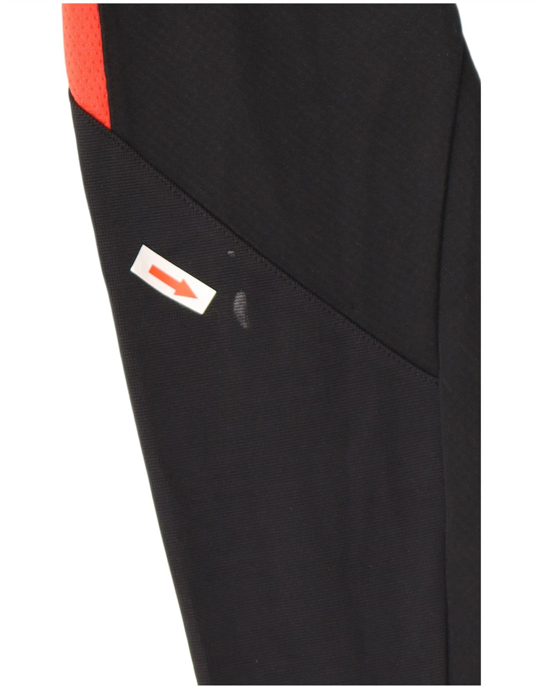 Nike Mens Zip Neck Pullover Chándal Top Medio Negro Poliéster Deportes