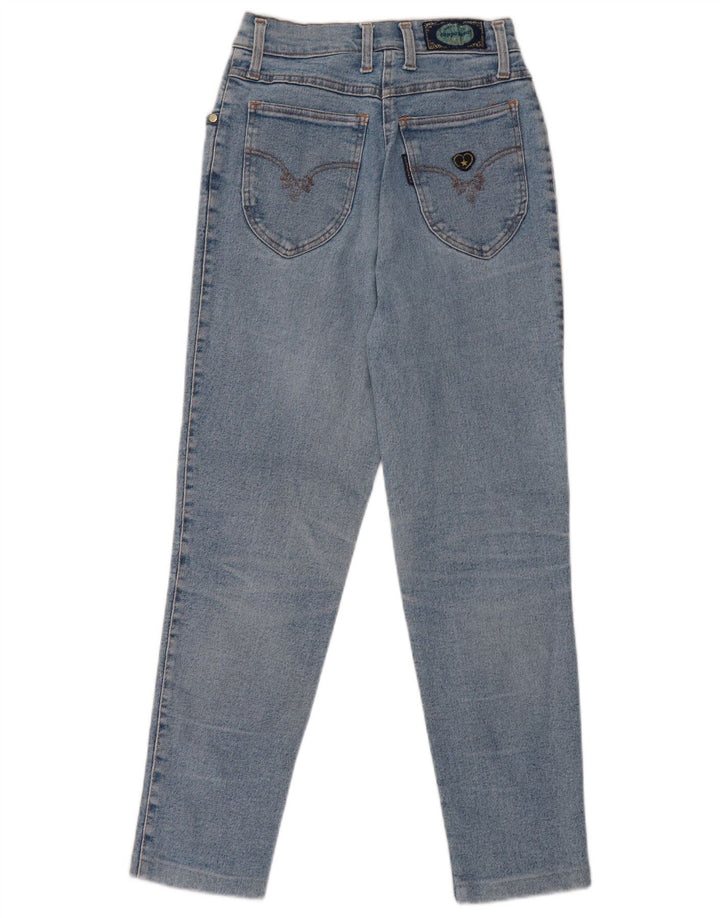 Cappopera Vaqueros Slim Mujer W26 L25 Algodón Azul