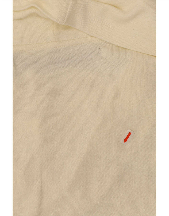 Zara Vestido recto para mujer UK 44 Grande Blanco roto