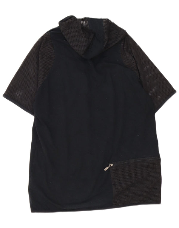 Fila Camiseta con capucha para hombre Top Medium Black Cotton