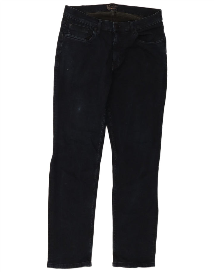 Vaqueros ajustados para hombre Penguin W34 L32 Algodón azul marino