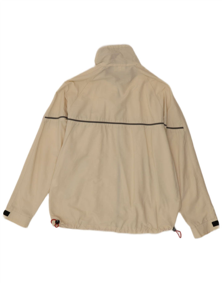 Asics Chaqueta utilitaria para hombre Reino Unido 38 Algodón beige medio