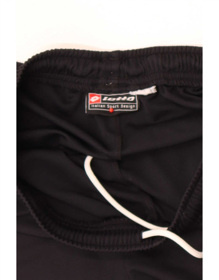 Lotto Hombre Shorts Deportivos Medium Black Colorblock