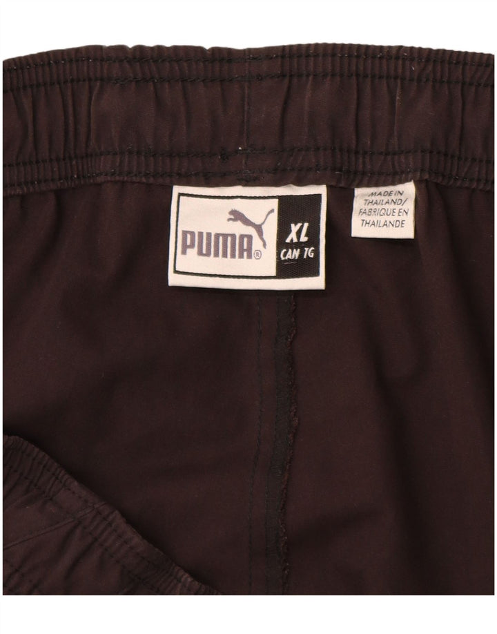 Puma Bermudas deportivas para hombre XL Poliéster negro