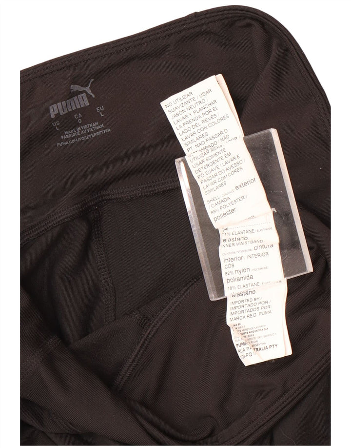 Leggings PUMA para mujer UK 44 Grande Poliéster negro