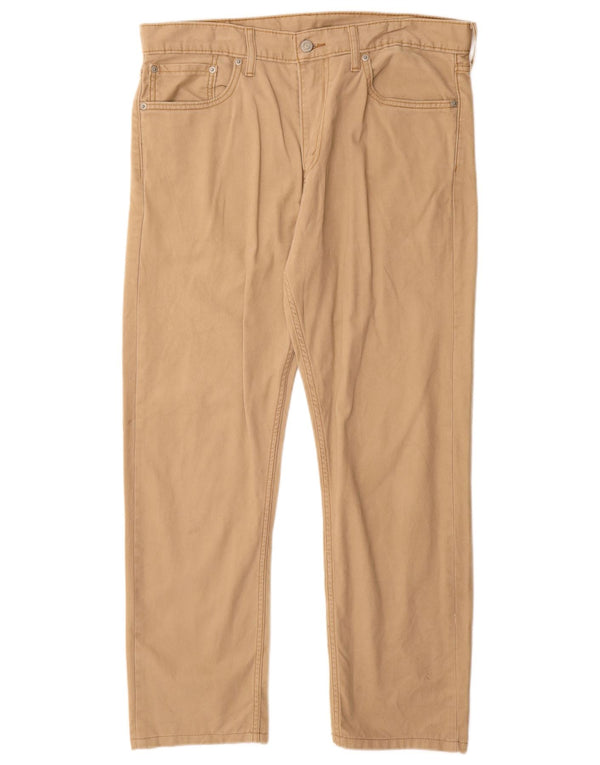 Levi's Mens 508 Tapered Casual Pantalones W33 L28 Algodón Beige