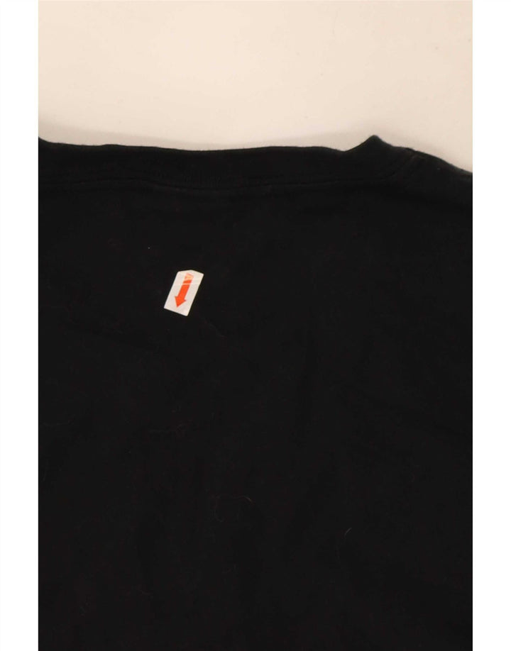Nike - Camiseta para hombre, talla grande, color negro, algodón