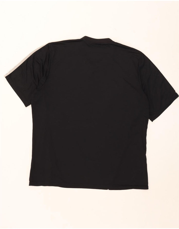 Adidas Hombre Camiseta Top XL Negro Poliéster